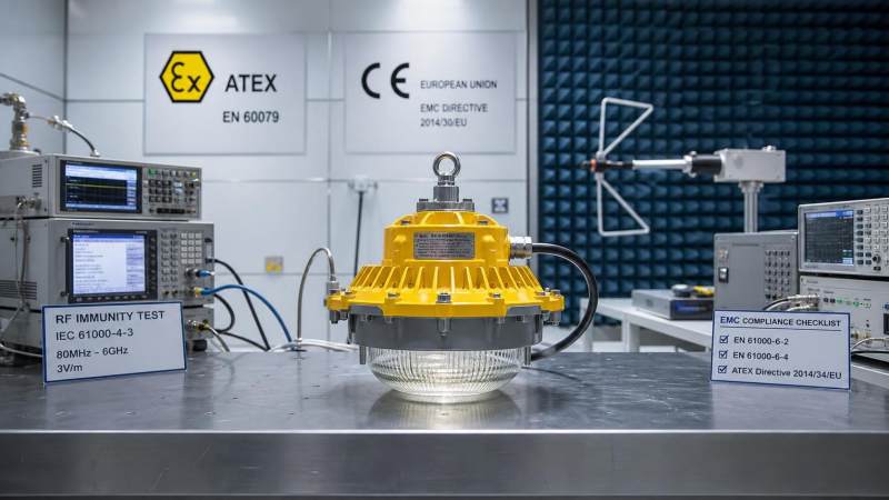 EU ATEX Update Adds RF Immunity Test for Ex-Proof Lights
