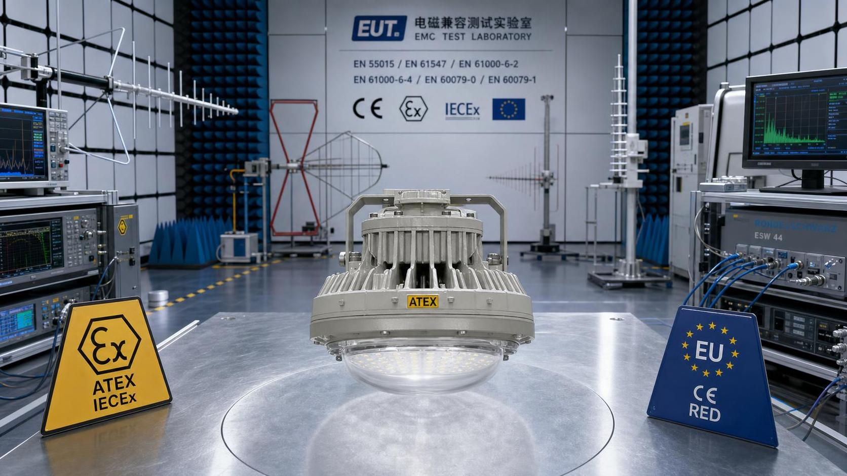 EU Rule Adds RF Immunity Test for ATEX Lights