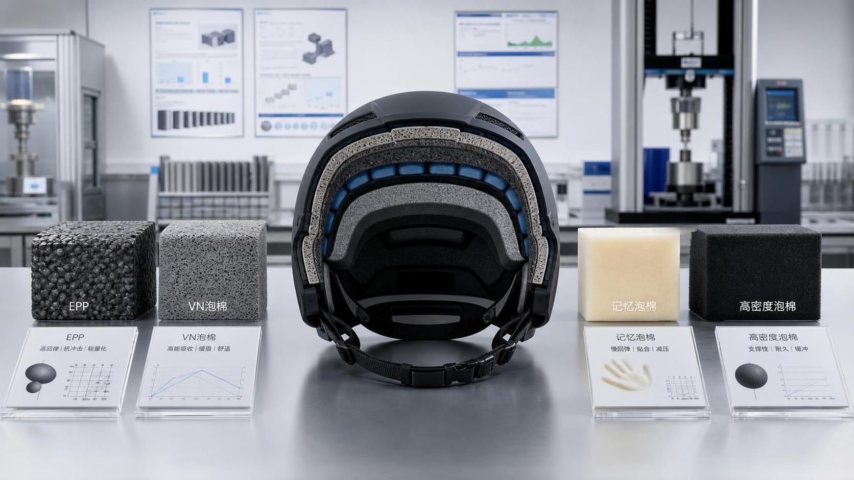 How to Compare Impact Absorption Materials for Ballistic Helmet Padding