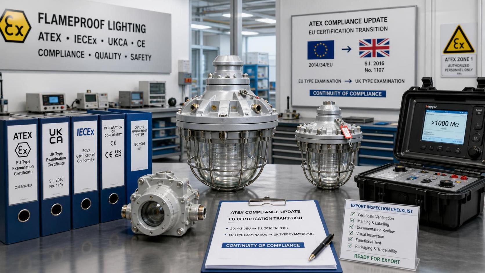EU Extends ATEX Transition, New Certificates Required in October 2026