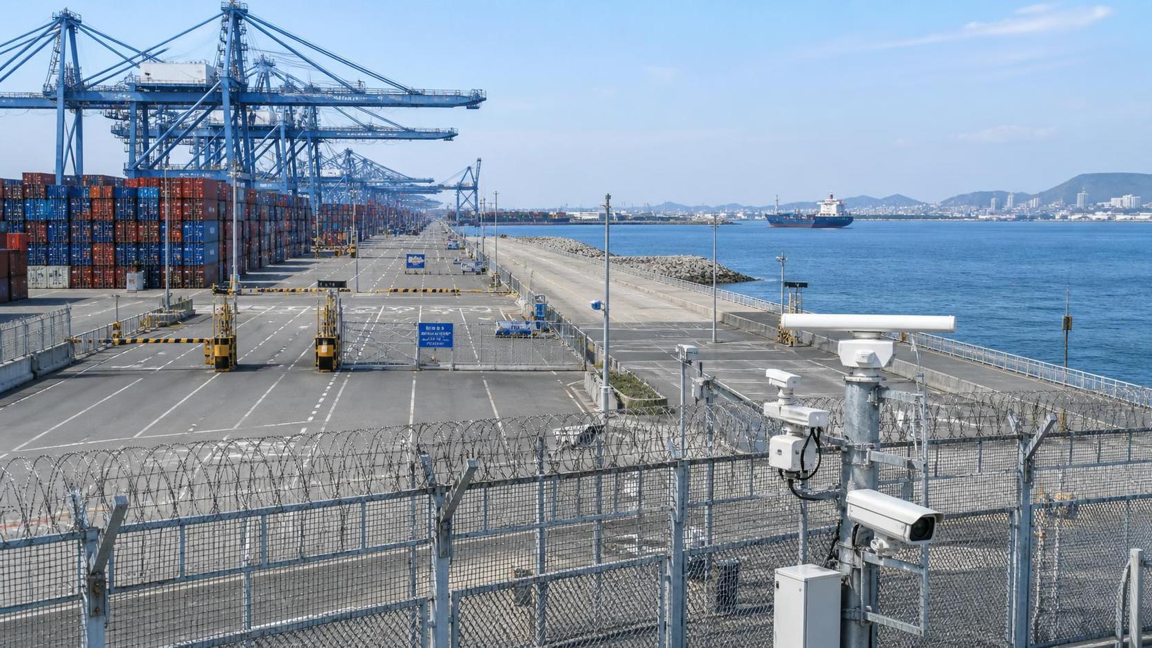 What makes maritime border security ports vulnerable to perimeter breaches