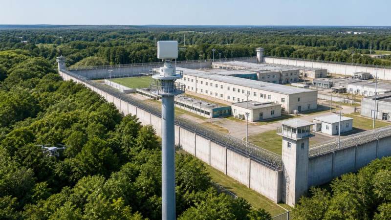 How to assess radar coverage gaps in prison counter-UAS systems