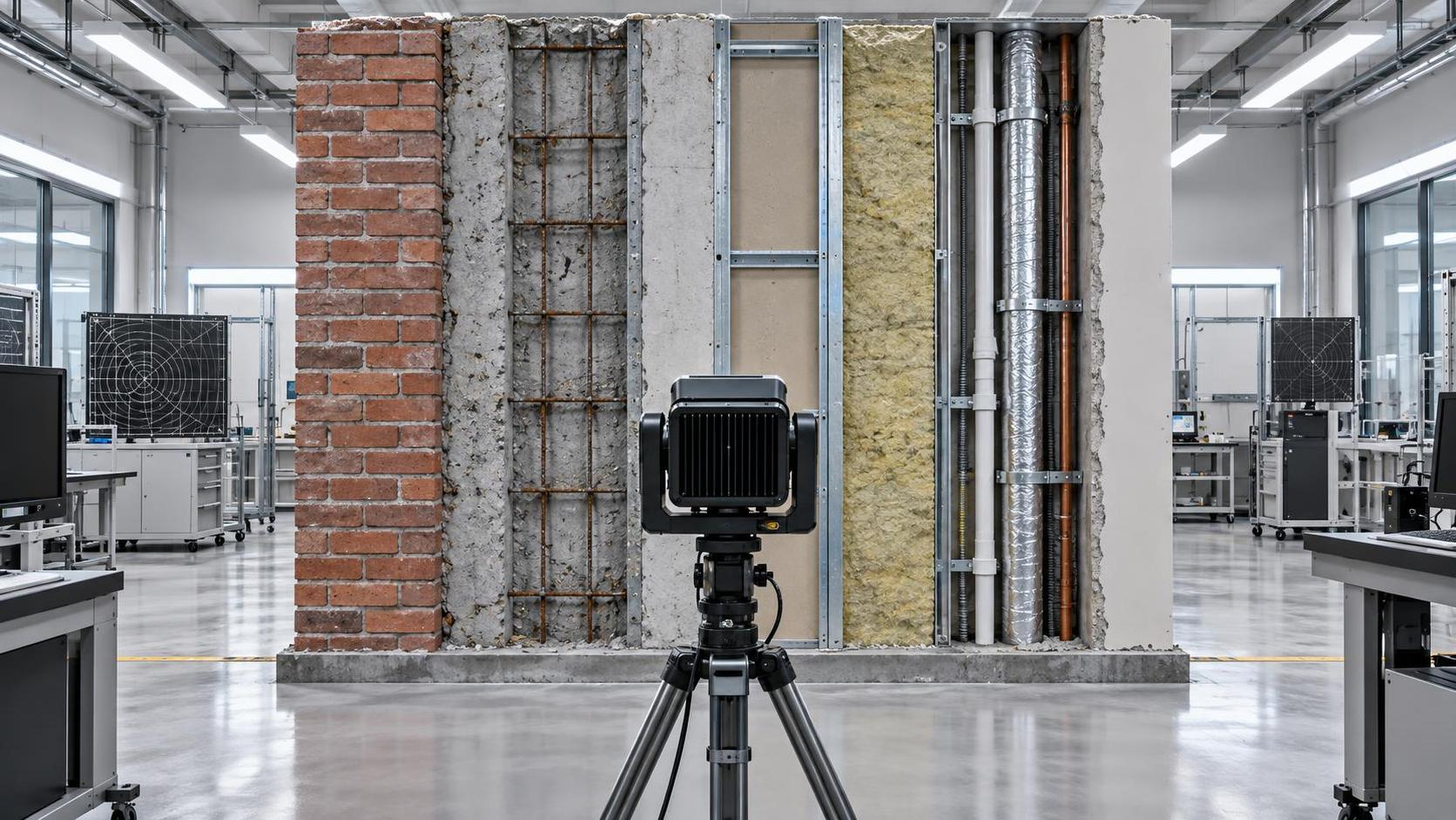 How wall materials affect breathing detection radar accuracy