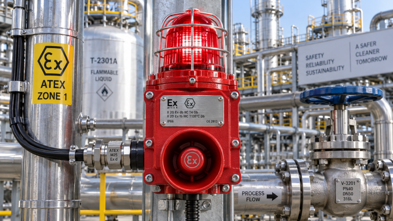 How to verify a hazardous area alarms supplier meets ATEX requirements