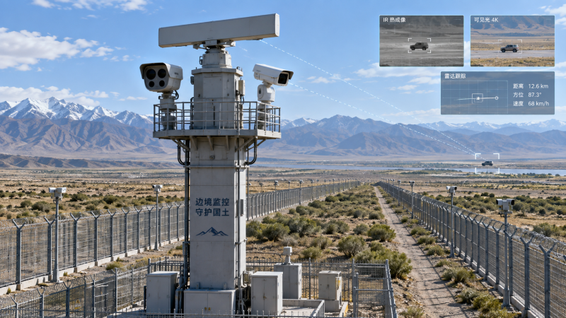 When does integrated border surveillance technology reduce false alarms?