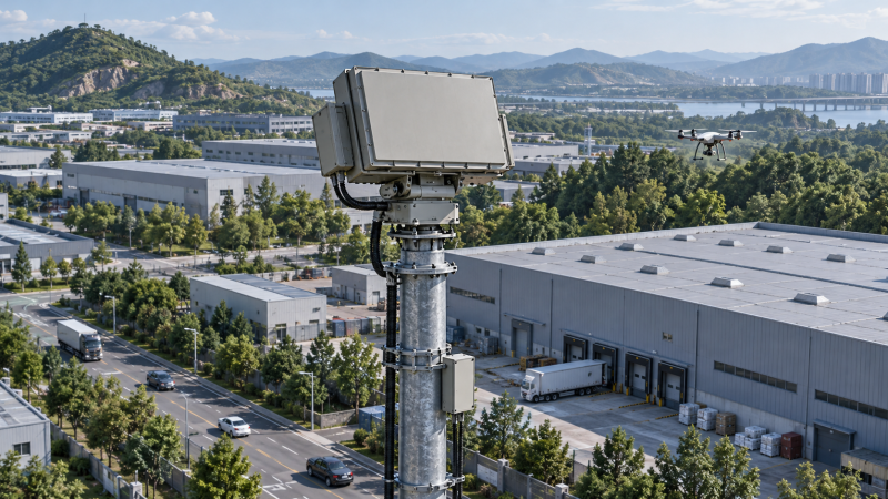 How ground clutter affects 3D counter-drone radar detection range