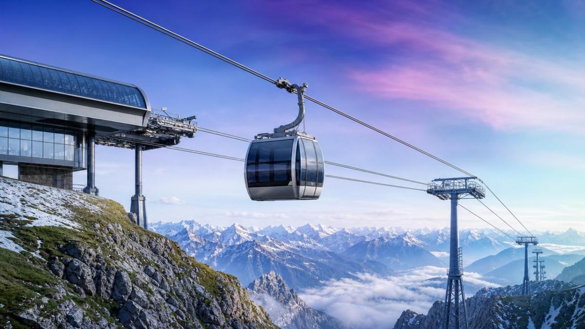 What determines passenger ropeways life cycle cost