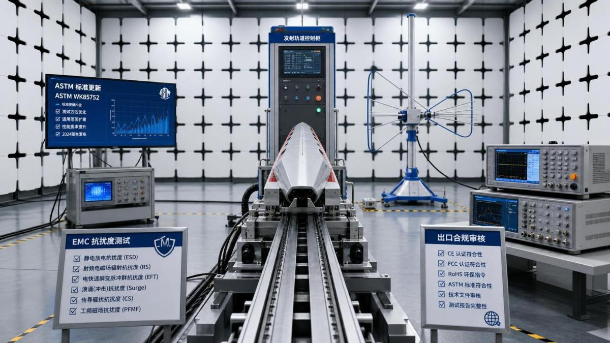ASTM Updates EMC Test for LSM Launch Systems ASTM Updates EMC Test for LSM Launch Systems