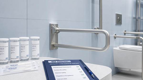 NHS Tightens Testing Rule for Antibacterial Grab Bars