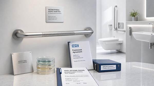 NHS Rule Takes Effect for Antibacterial Grab Bars