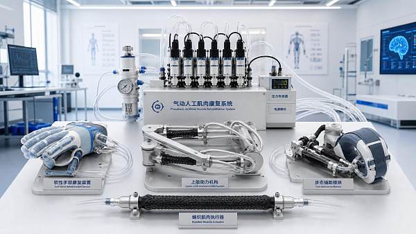 Pneumatic Artificial Muscles for Rehabilitation: Performance Limits and Use Cases