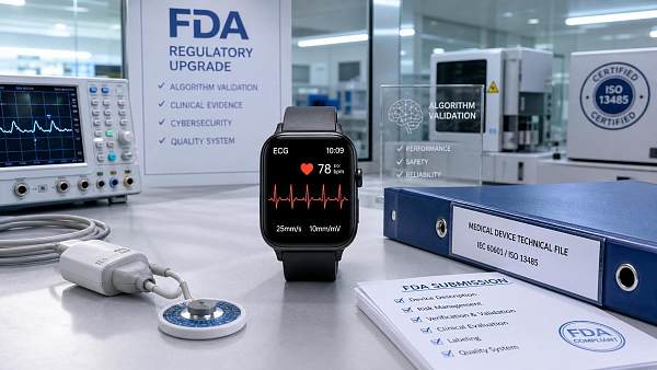 FDA Tightens Class II ECG Smartwatch Filings