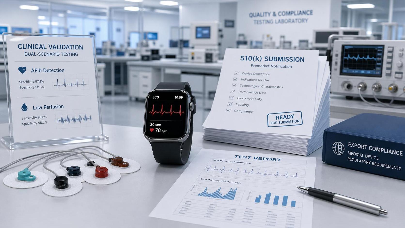FDA Tightens ECG Watch Validation for 2026 Filings