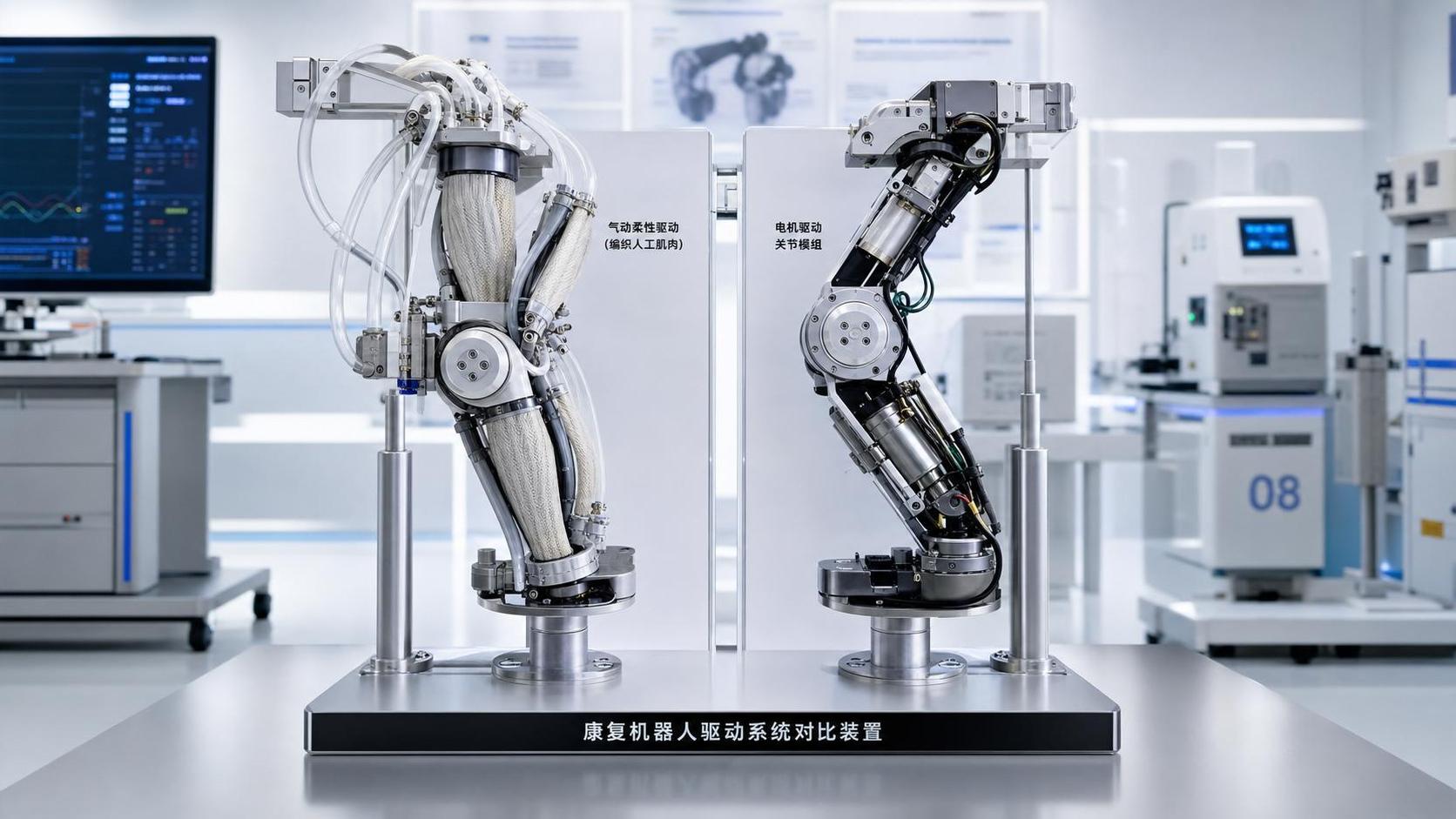 Pneumatic Muscle Actuators vs Motors in Rehabilitation Robots