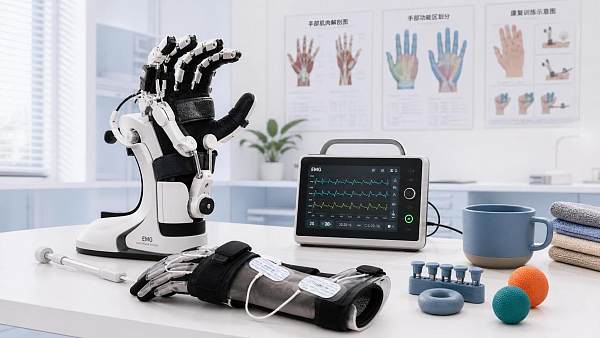 EMG-Controlled Devices for Hand Therapy: What Improves Recovery?