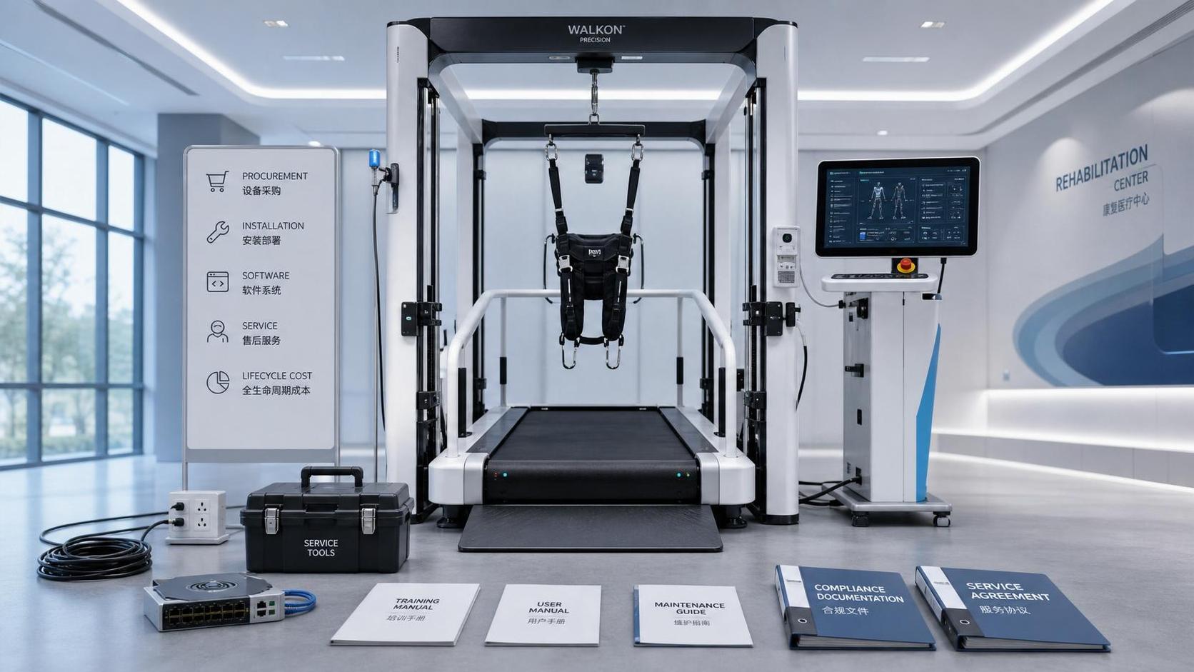 Gait Rehabilitation Equipment Cost Breakdown: What Drives Total Spend?