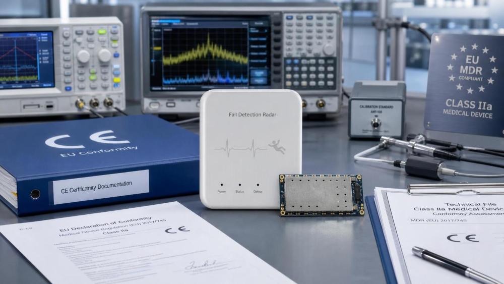 EU MDR Requires Class IIa CE for Fall Detection Radar