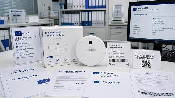 EU MDR UDI Rule Extends to Millimeter-wave Fall Detectors