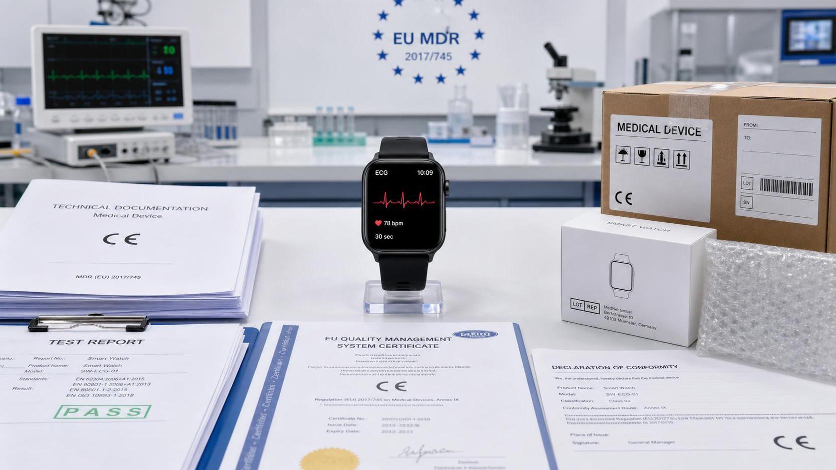 EU Extends MDR Window for Class IIa ECG Smartwatches