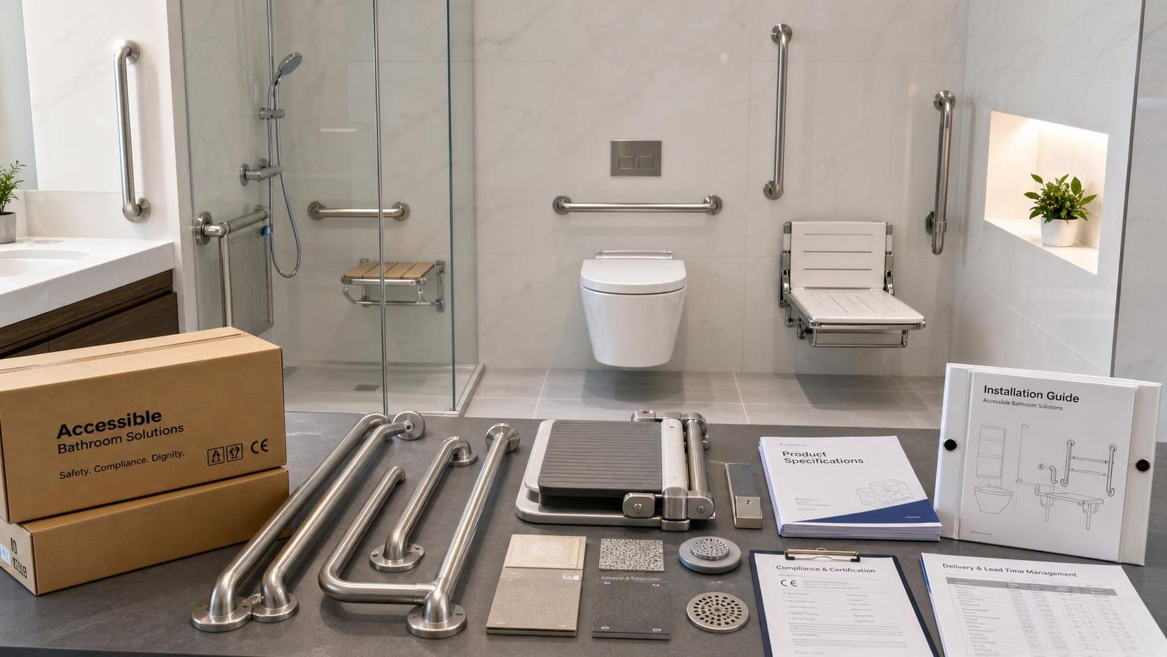 How to Evaluate an Accessible Bathroom Products Supplier for Compliance and Lead Time