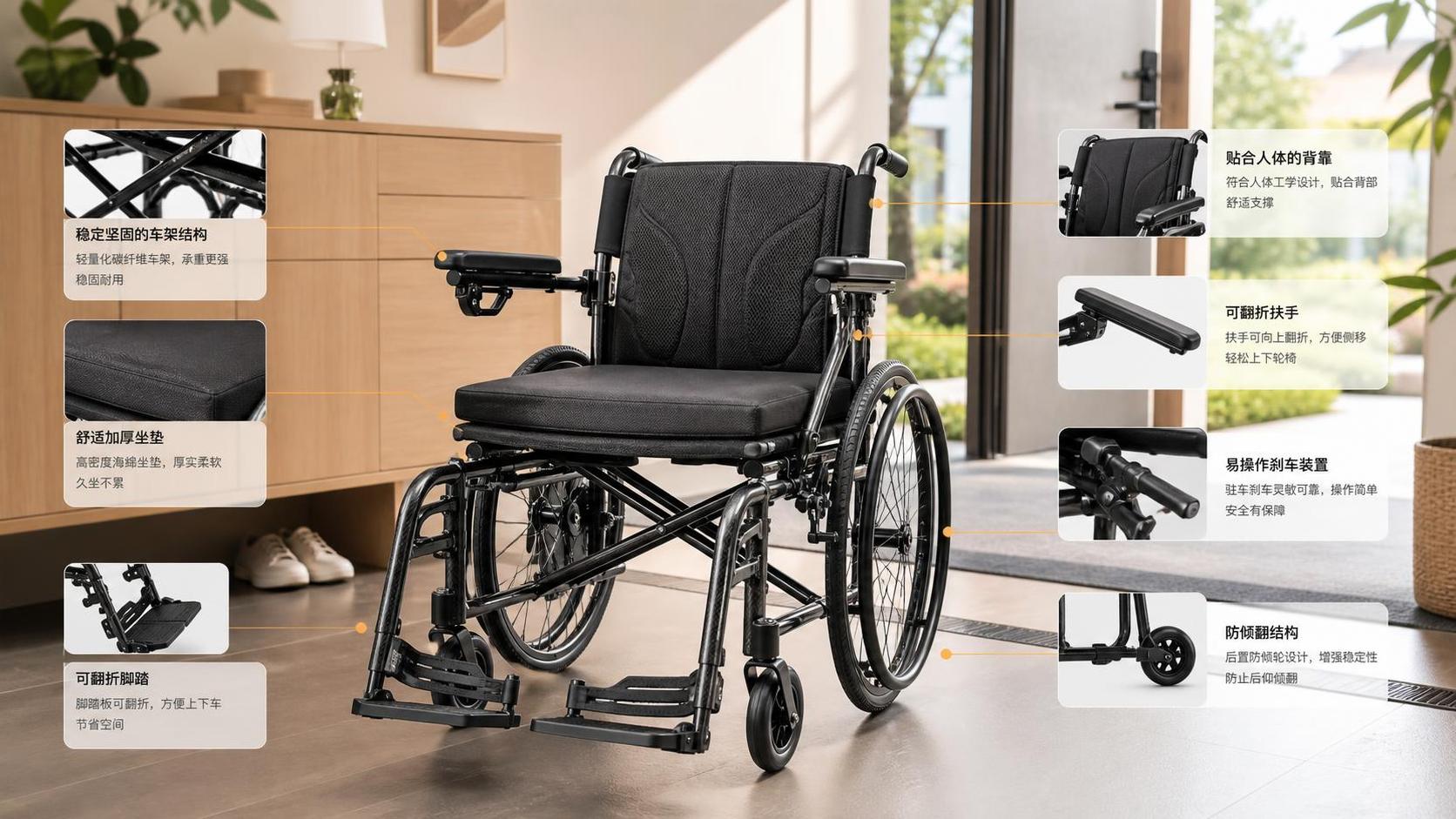 What to Look for in Carbon Fiber Wheelchair Design for Seniors