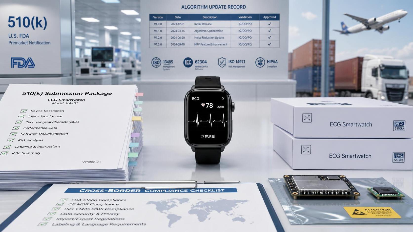 FDA Tightens 510(k) Filing Steps for ECG Smartwatches