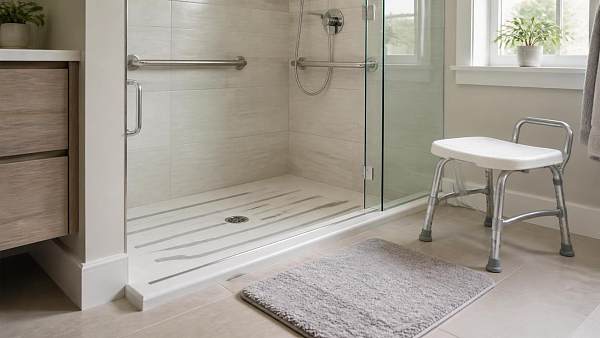 How to Improve Anti-slip Bathroom Safety Without a Full Remodel