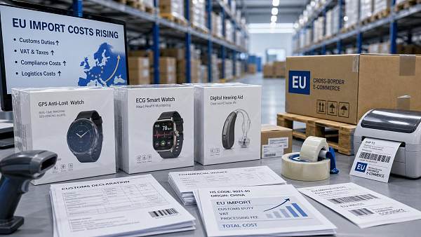 EU Ends Duty Relief for Parcels Under EUR150, Raising Import Costs for Medical Wearables