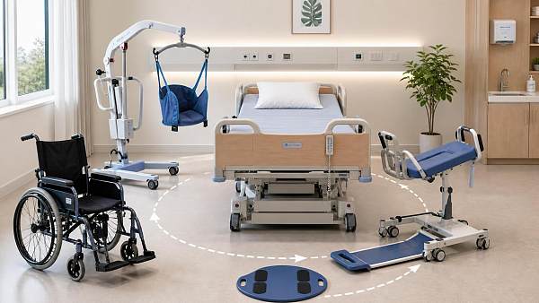 Can ergonomic caregiver assist technology reduce strain during transfers?