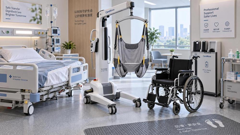 When do transfer robot systems improve safety in patient handling?