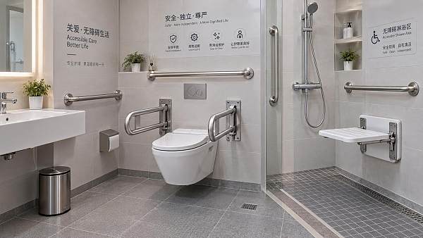 What makes a bathroom safety products supplier reliable for care facilities?