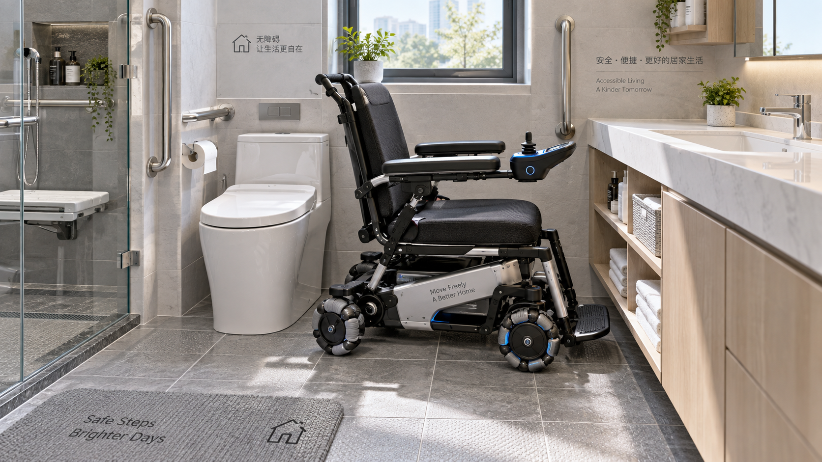 When do omnidirectional mobility systems improve indoor independence for elderly users?