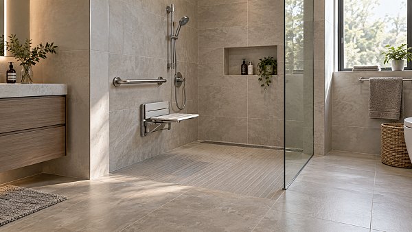Is a curbless shower right for your accessible home renovation?