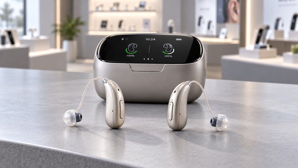 Certus Hearing Introduces Certus Max Bluetooth Hearing Aid With Touchscreen Case