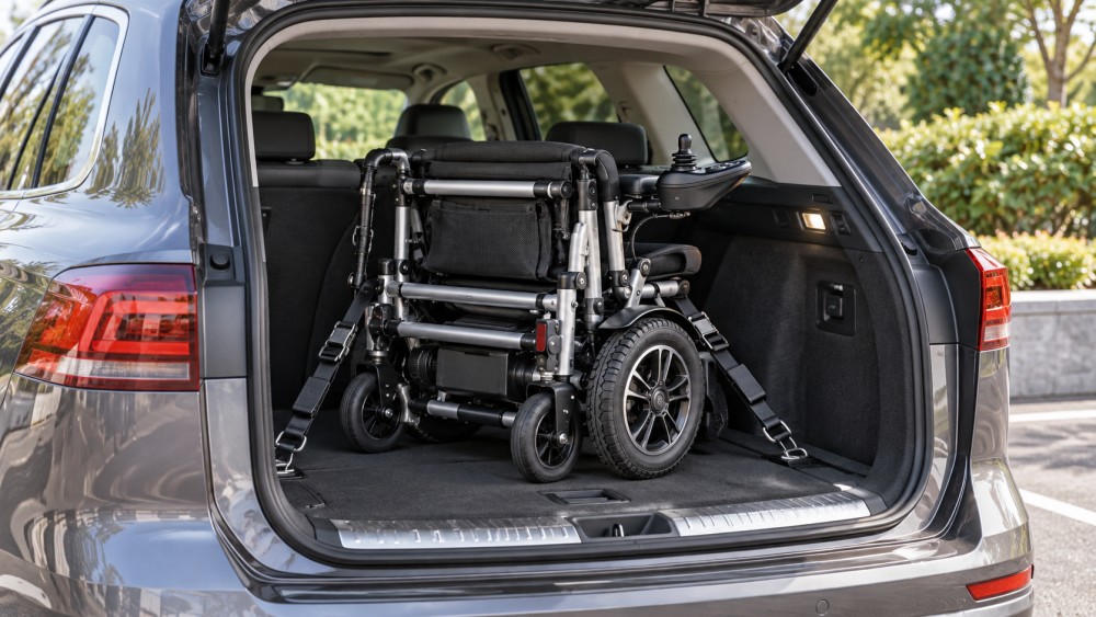 Will a foldable smart mobility wheelchair fit in your car trunk?