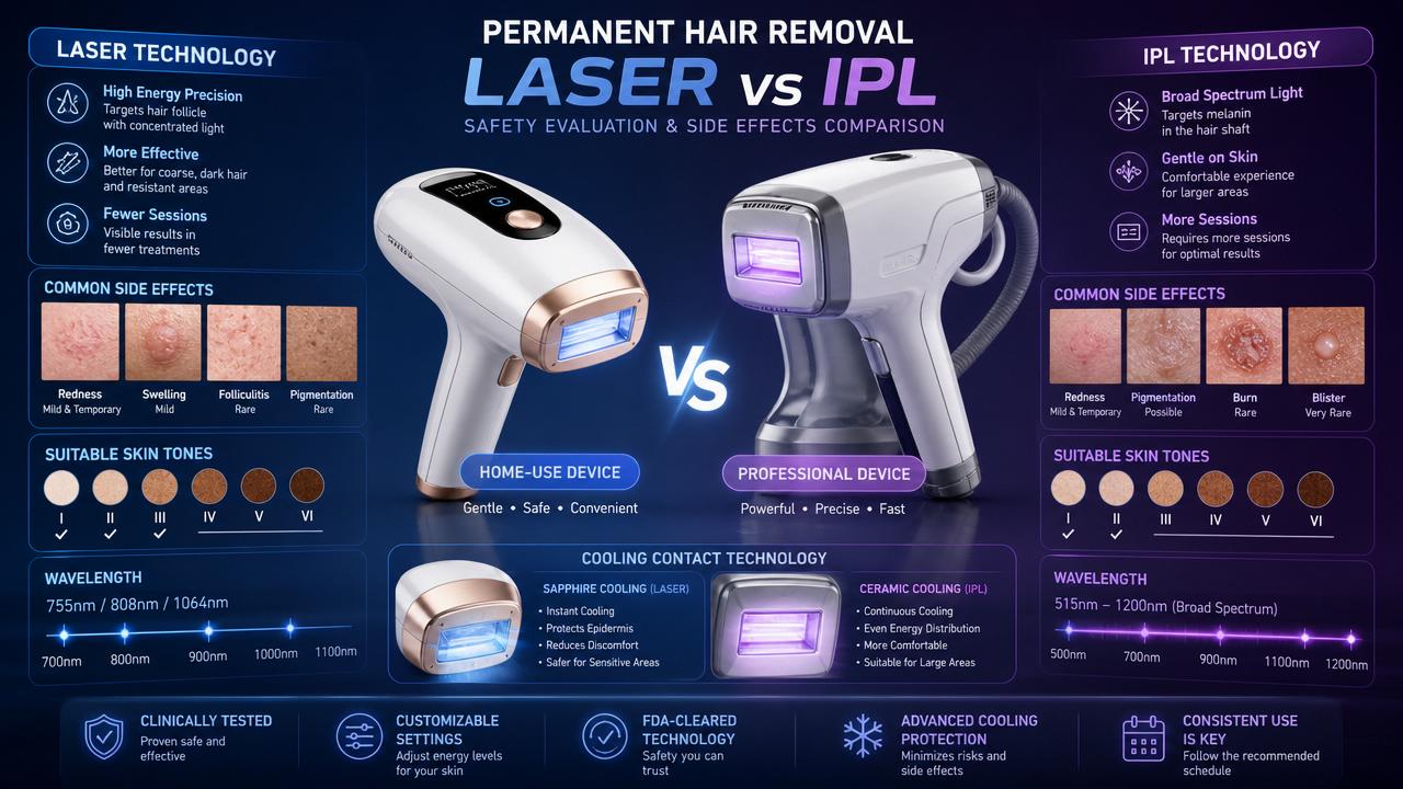 Permanent Hair Removal Side Effects to Check First