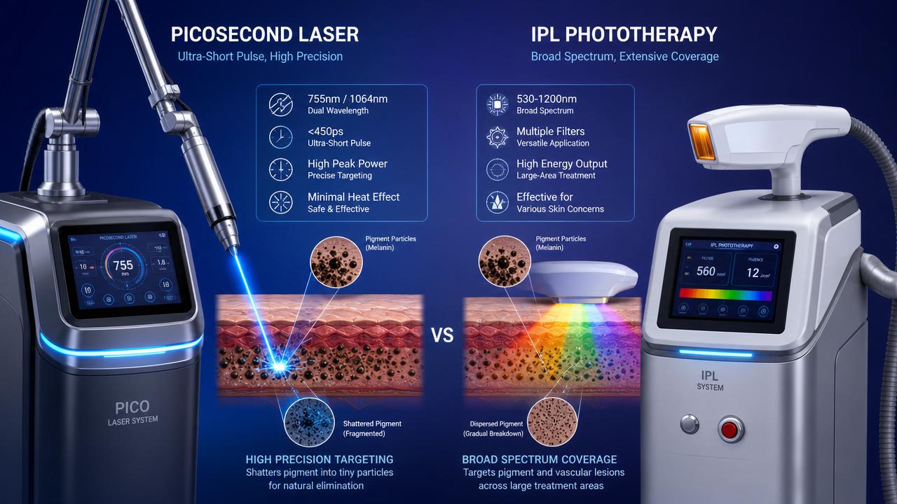 Pigmentation Removal: Pico Laser or IPL for Accuracy?
