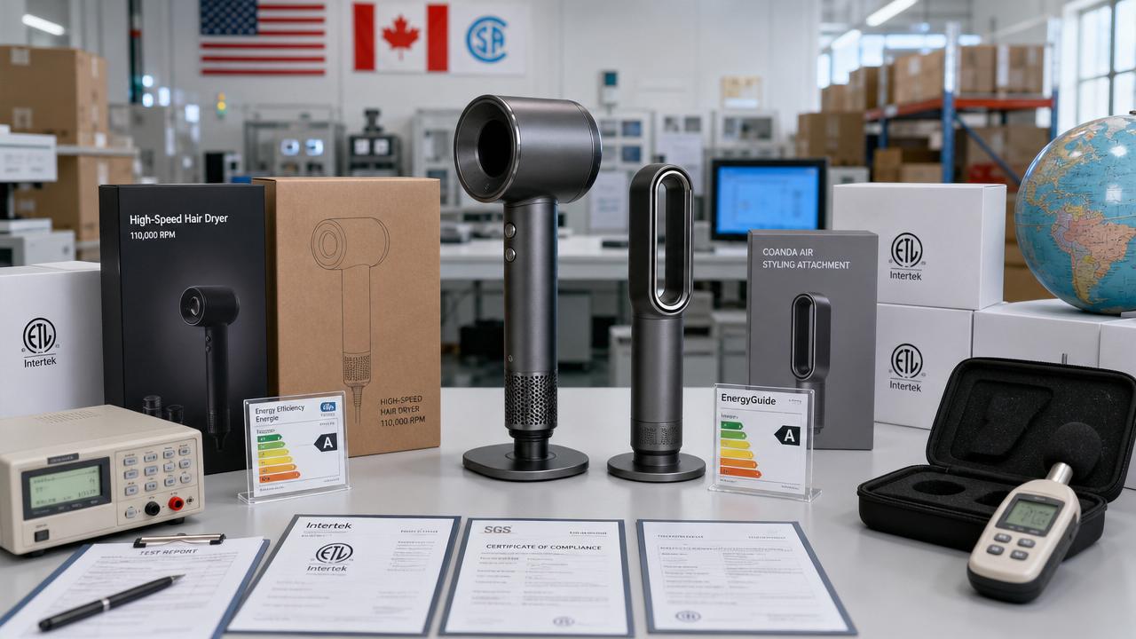 USMCA Starts Mutual Energy Recognition for 110k RPM Hair Dryers