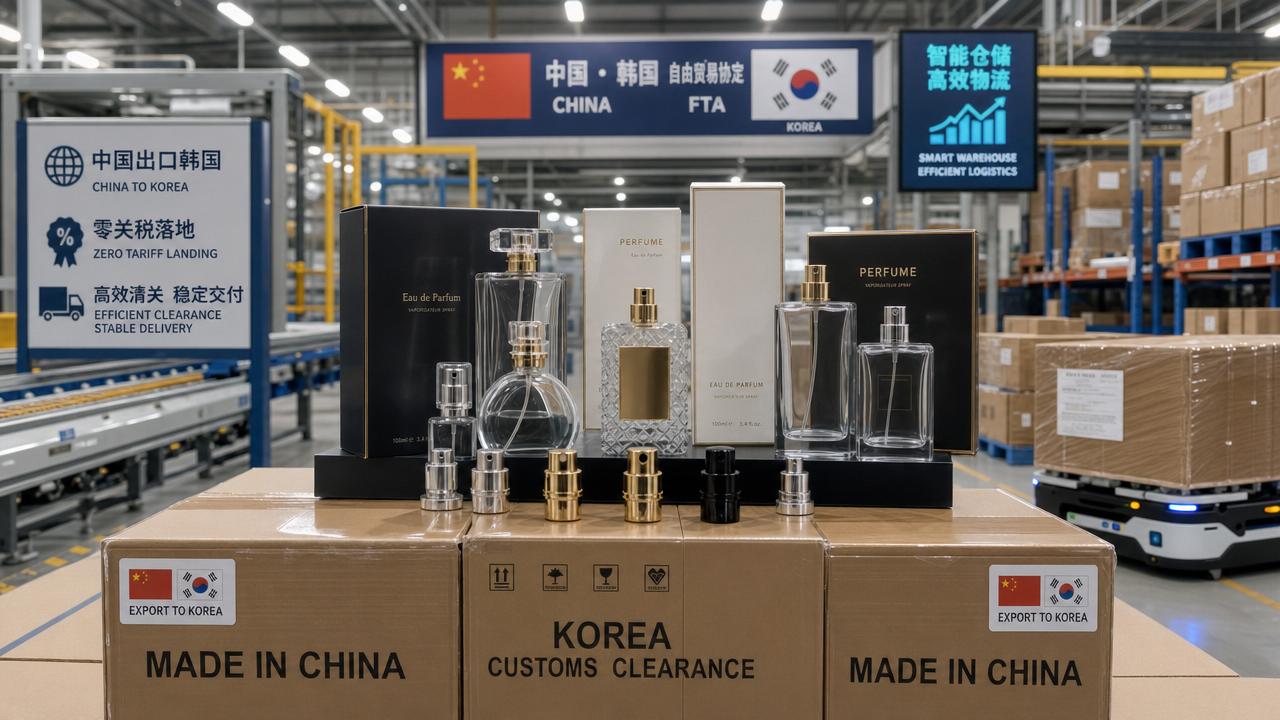 RCEP Zero Tariffs Speed China-Korea Perfume Packaging Trade