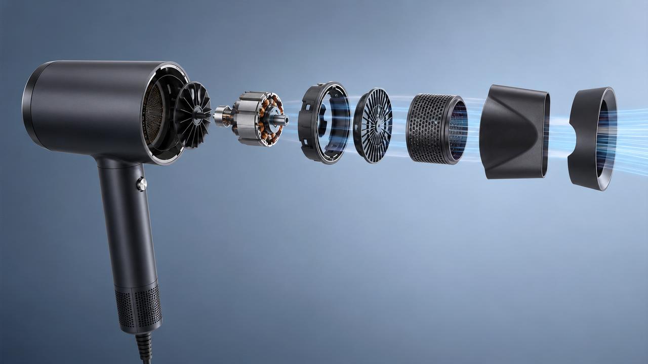 BLDC Motor Airflow Explained: Which Metrics Matter Most in High-Speed Hair Dryers?