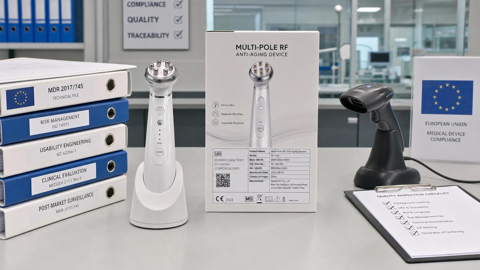 EU MDR Tightens Traceability for RF Anti-Aging Devices