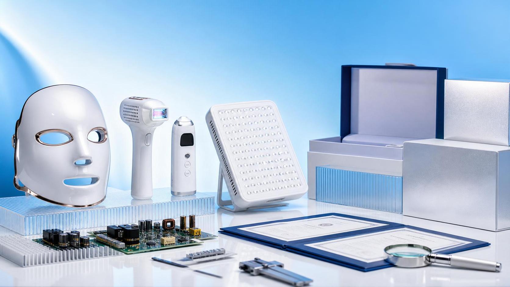 How to Evaluate an LED Therapy Devices Supplier for OEM and Private Label Projects