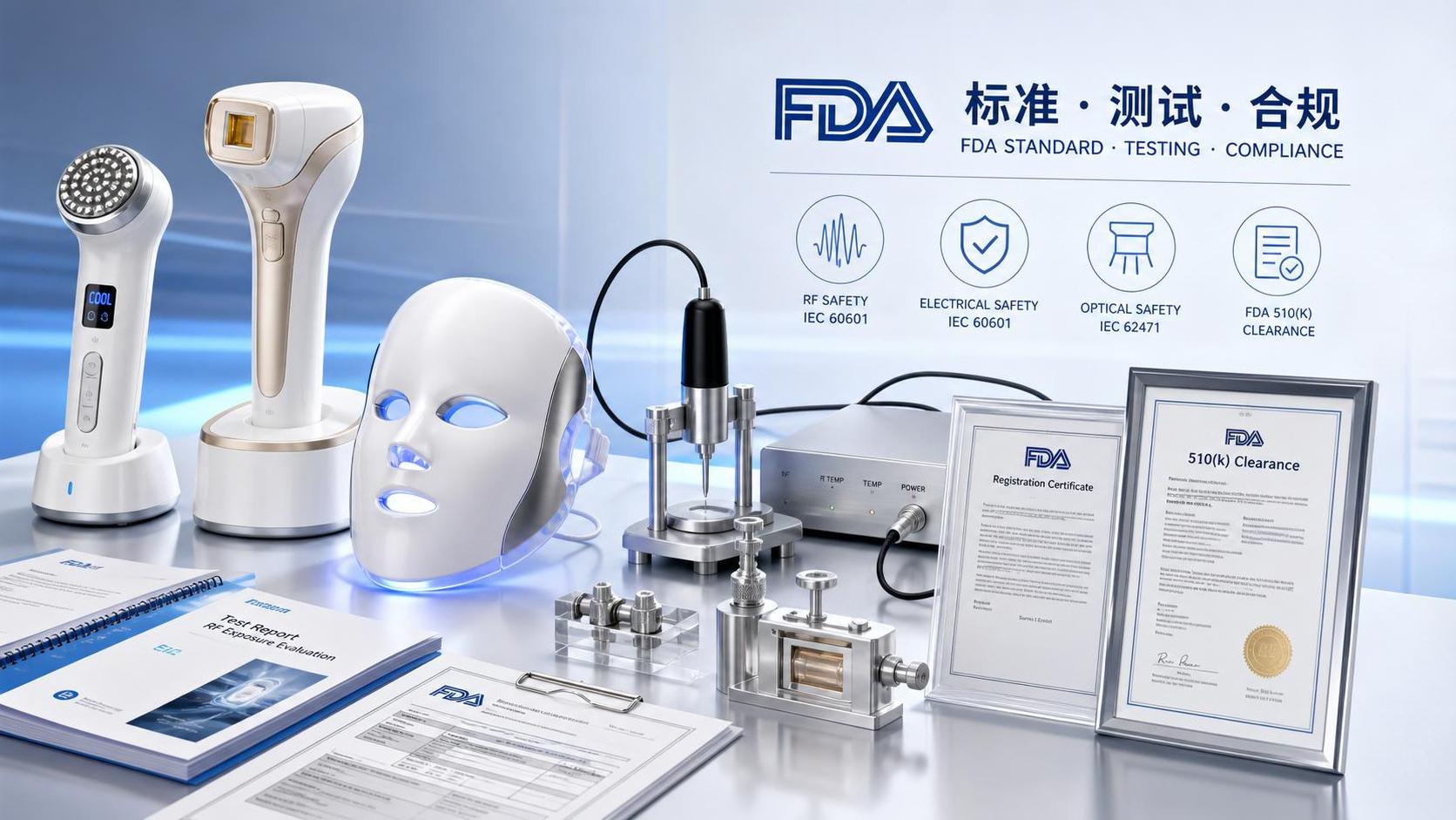 FDA Beauty Device Standards Explained: Which Tests and Documents Matter Most?