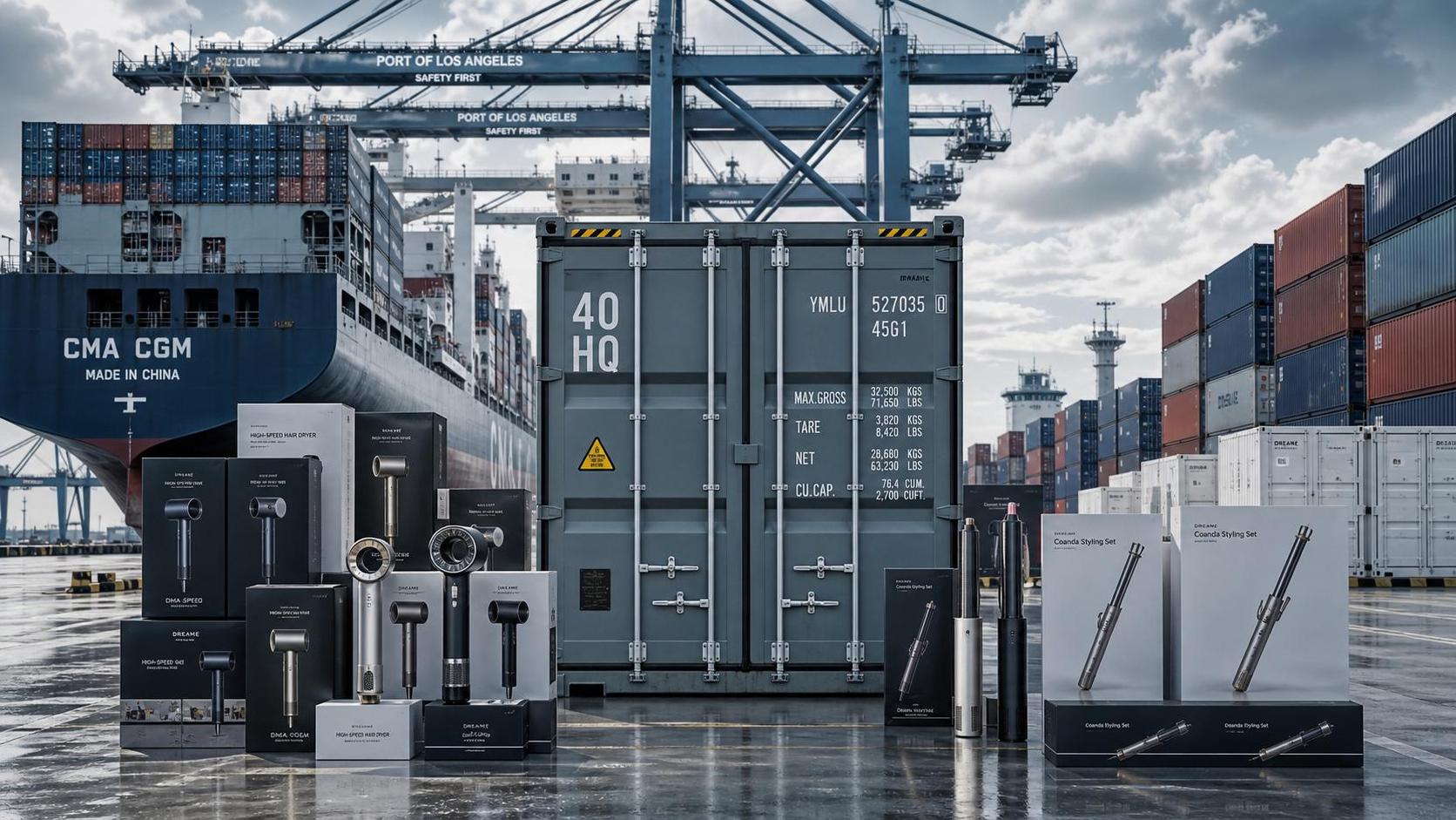 China-US Shipping Rates Jump 42%, Pressuring Premium Beauty Appliance Exports