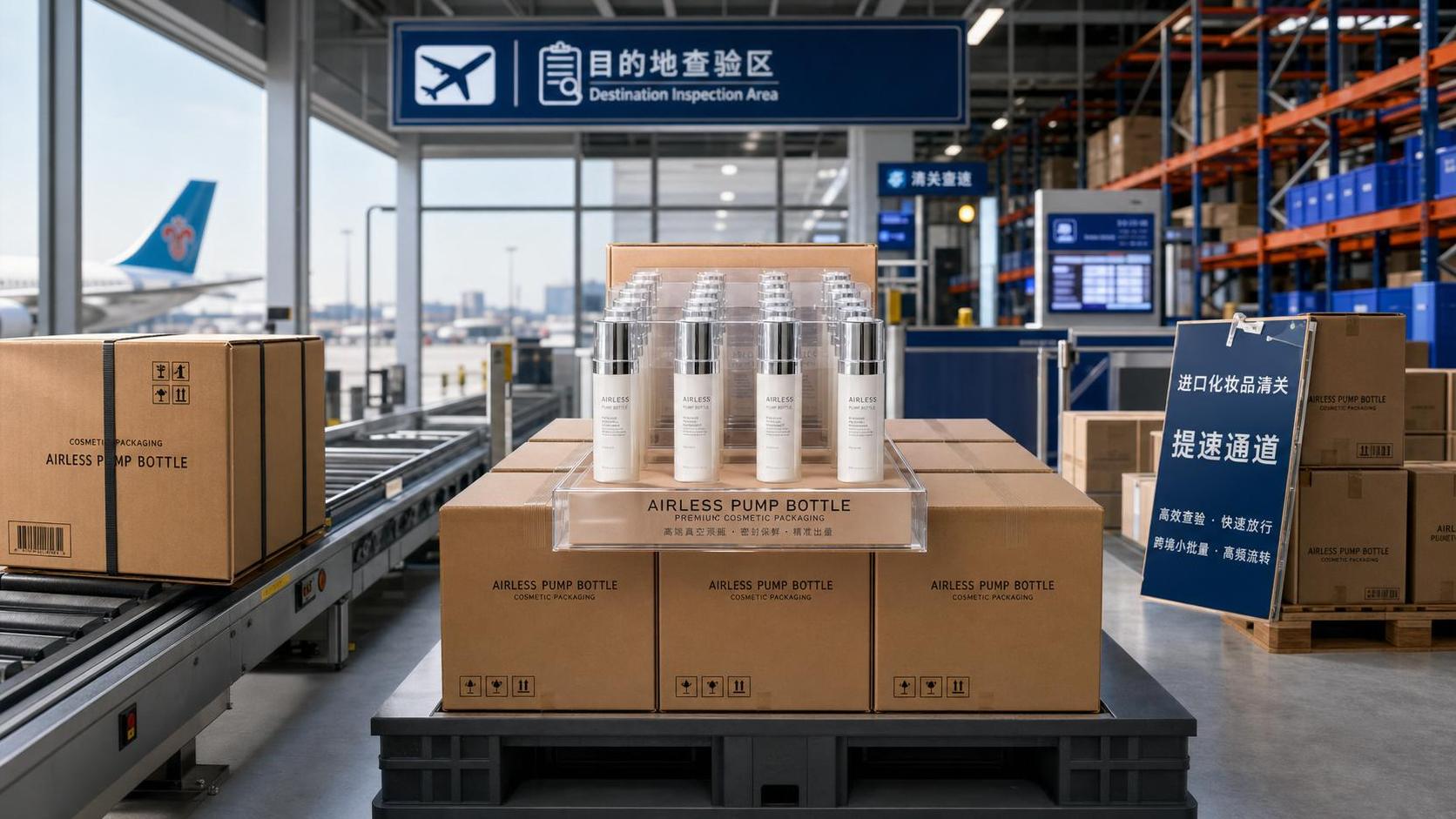 Cosmetics Import Filing Ends Dec. 1 for Faster Airless Pump Bottle Clearance