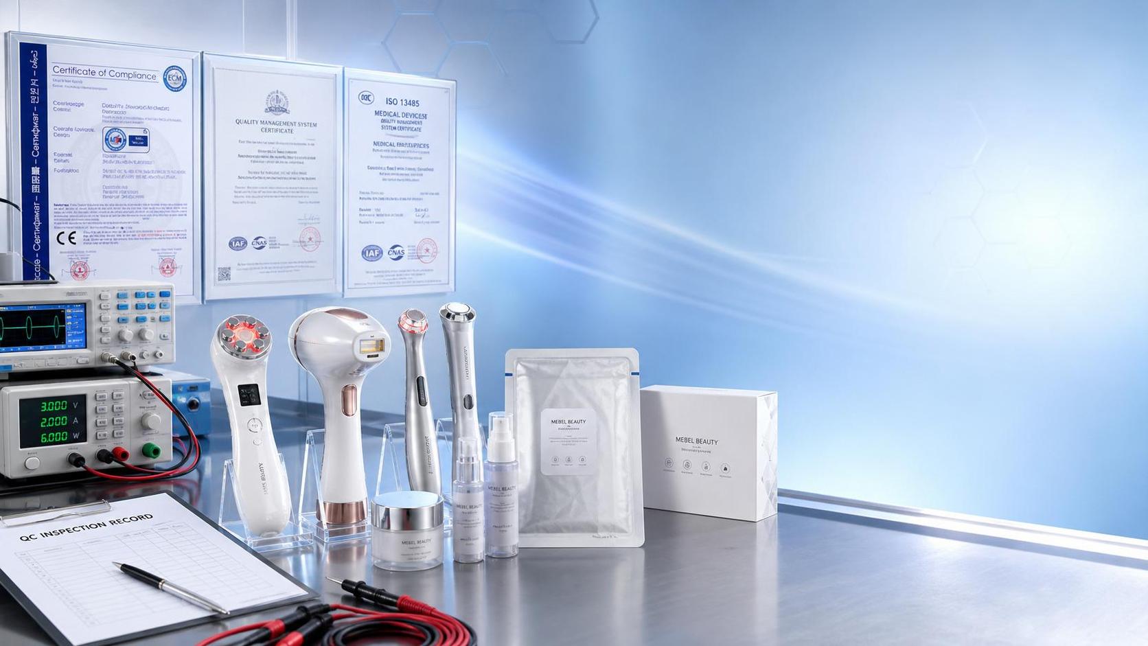 Beauty Technology Manufacturing Standards: Key Tests, Certifications, and QC Checkpoints