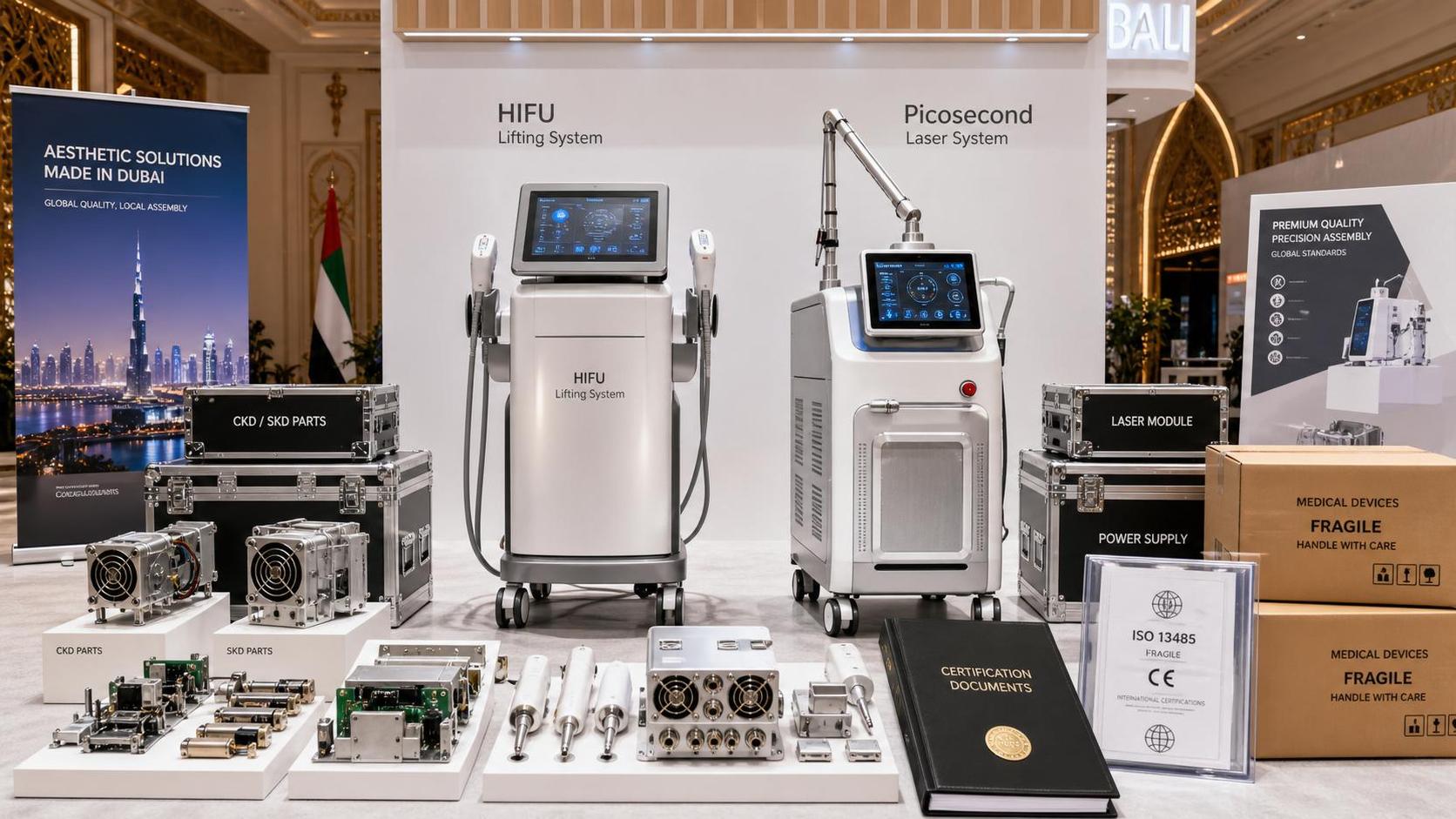 Middle East DTC Beauty Pushes Local HIFU and Pico Assembly