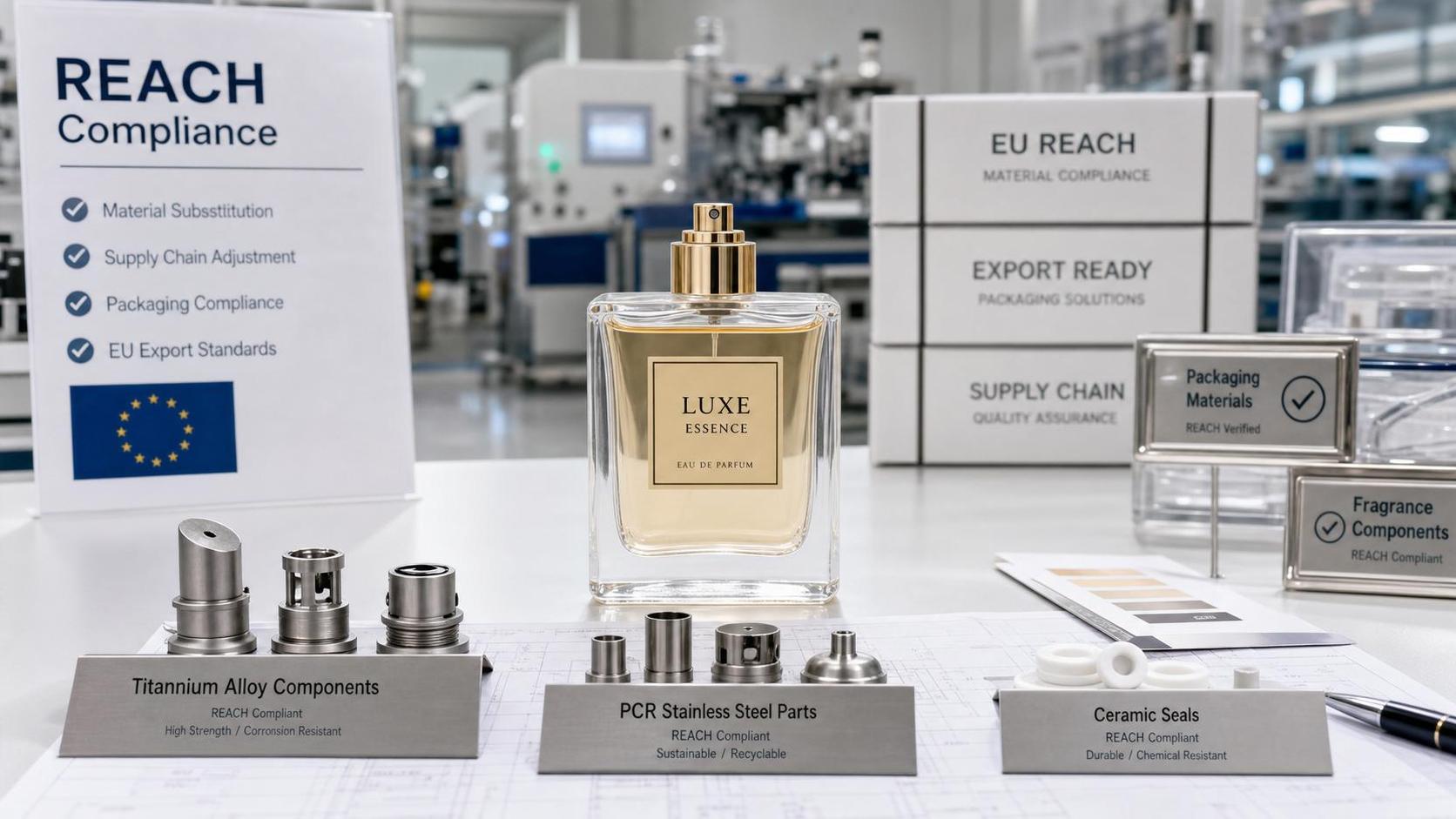 EU REACH Limits Nickel Pump Heads in Perfume Bottles