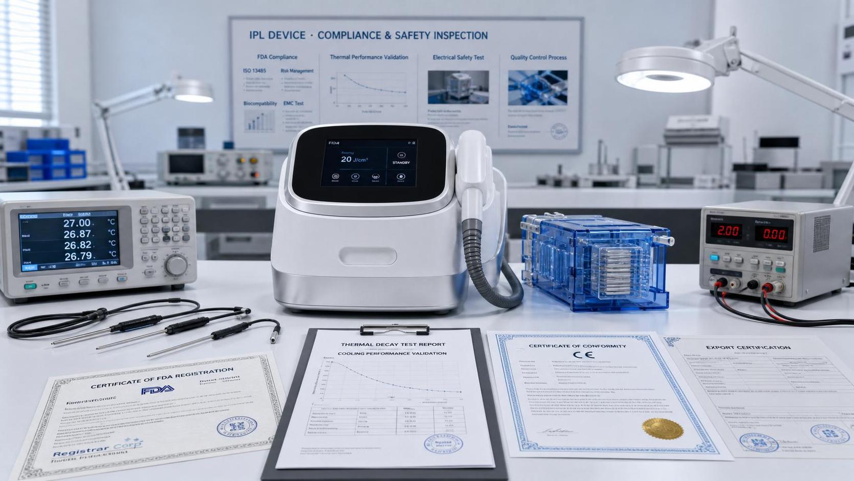 FDA Sets Sapphire Cooling Test Rule for IPL Exports