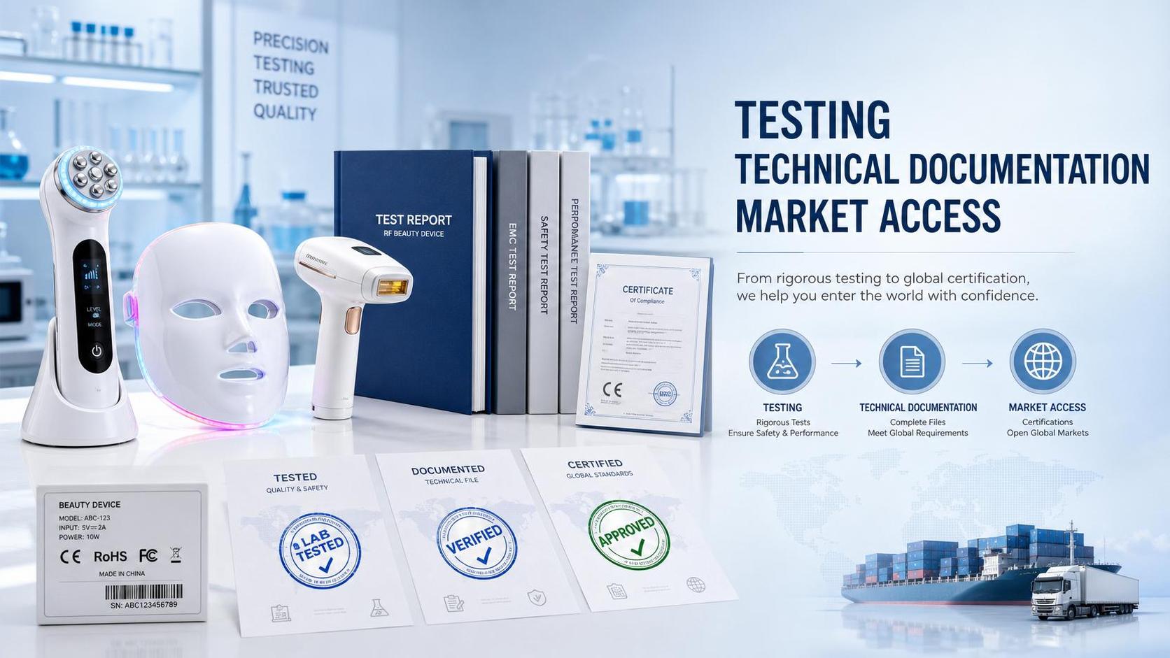 Beauty Device Certification Cost Breakdown: Testing, Documents, and Market Access